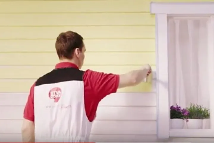 Kā krāsot koka fasādi