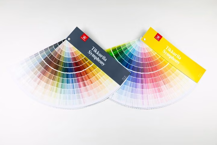Tikkurila Symphony 2436 - toņu karte