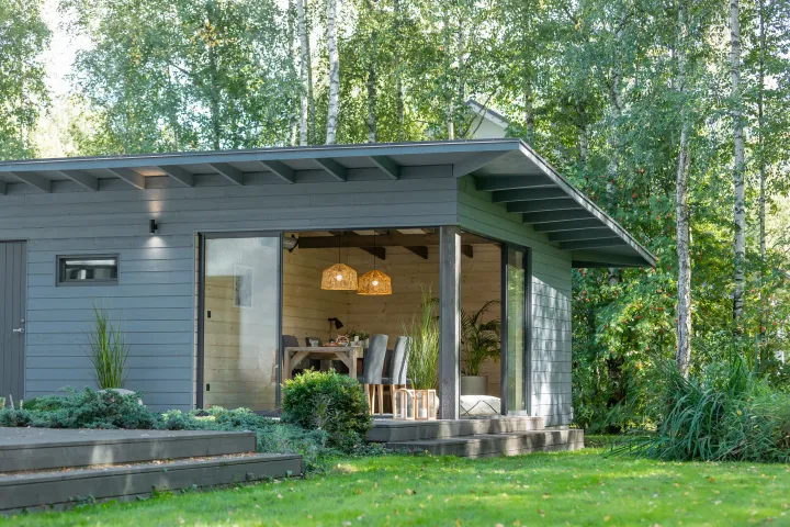 Populārākie Villa Akva toņi: iedvesma tavai koka fasādei