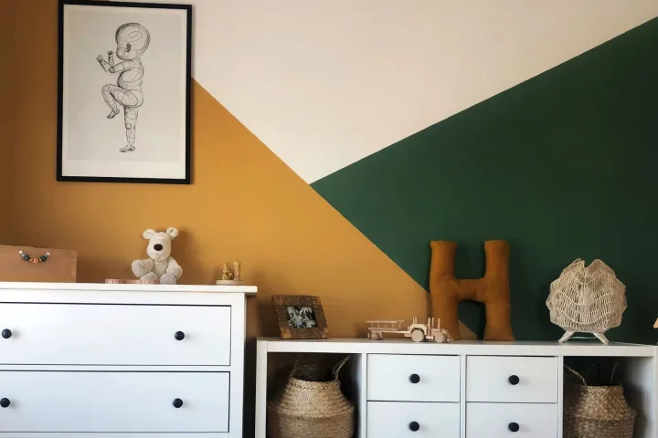 Safari stila interjers bērnistabā