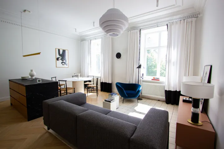 Aristokrātiski dzīvokļi projektā "Raiņa nams"