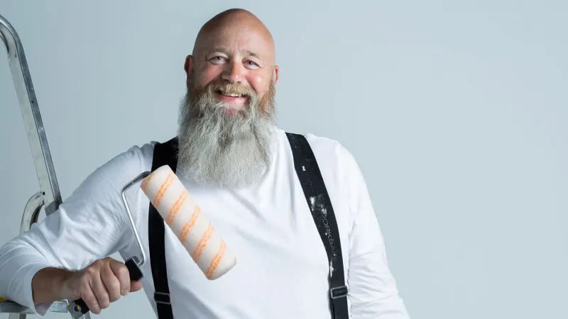 Maaler koos uue Moremex värvirulliga